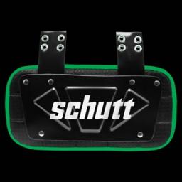 Schutt Varsity Neon Back plate