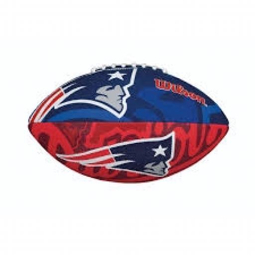 Wilson NFL JR Team Logo Football