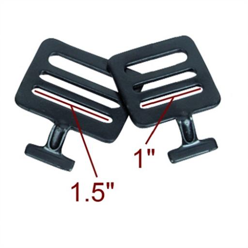 Replacement 1 1/2" Shoulder Pad T-Hook