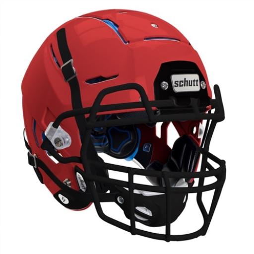 Schutt Fusion Elite Hard Cup Chinstrap For F7 Football Helmets - Deformable Comfort Panel Design