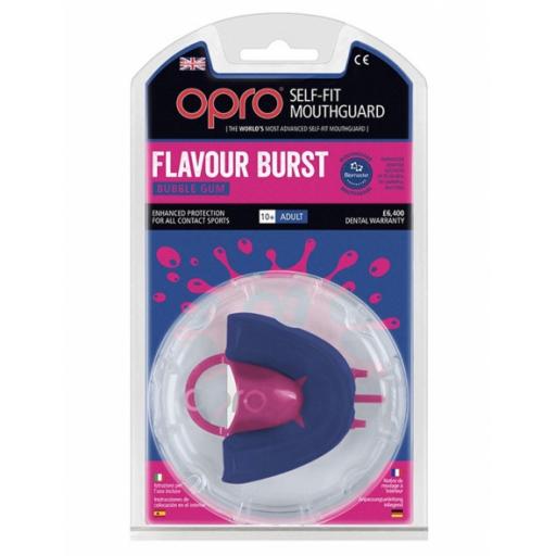 OPRO Silver Flavour Burst Mouthguard